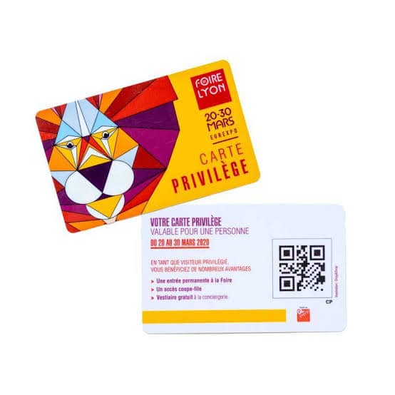 cartes de fidélité QR code