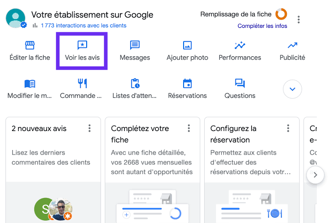 Ses Avis Google